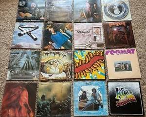 Record Albums including Steely Dan, Fog Hat, KC and the Sunshine Band and More!