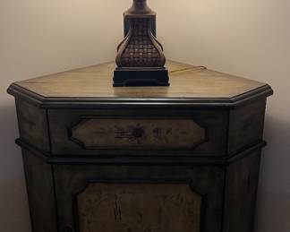 transfer italian style corner cabinet