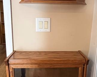 barrister and curio shelf