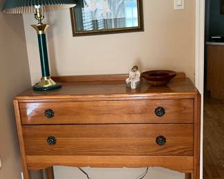 two drawer cabinet