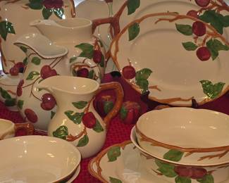 Franciscan Platters and Pitchers