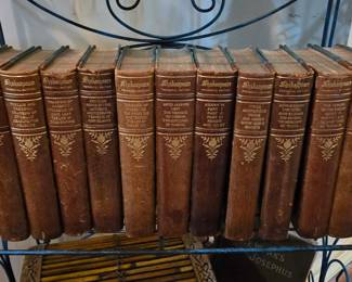 Shakespeare Leather Book Collection