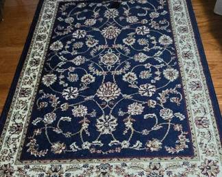 Small Navy Rug - 3.3' x 5.0'
