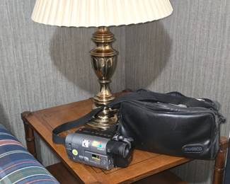 Brass Lamp - Side Table