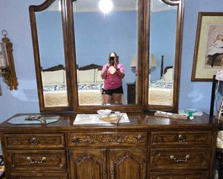 Dresser with Mirror