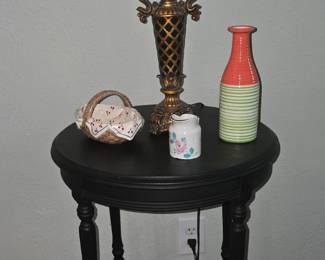 Vintage Round Side Table - Home Decor