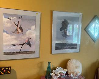 Original bird prints by Scott and Stuart Gentling of Fort Worth 
The Amon Cater Museum houses a number of their prints.