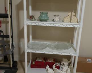 decor and nativity set