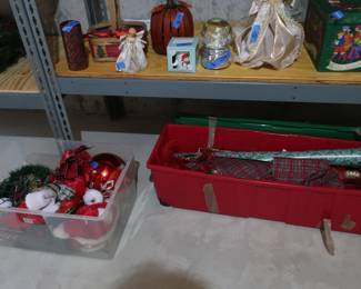 wrapping paper and christmas items
