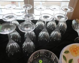 Noritake stemware