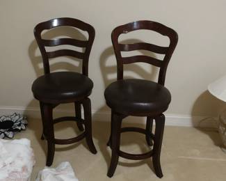 two bar stools