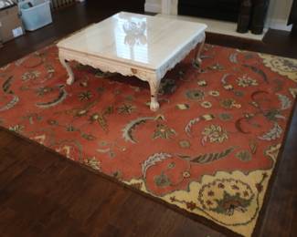 rug in living room