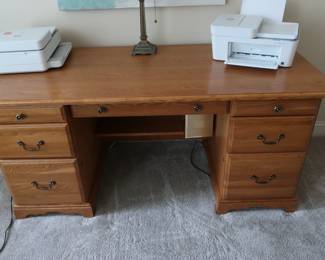 Desk is 67 x 30.