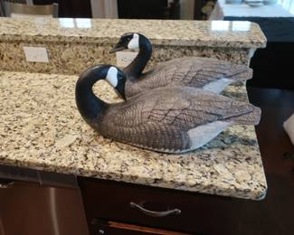 ceramic geese