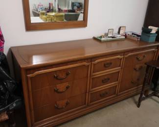 Drexel dresser and mirror
