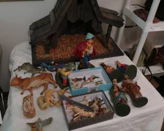 Nativity set