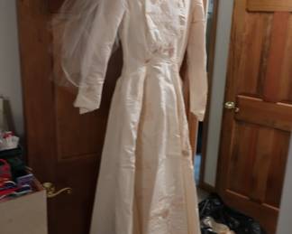 another view of wedding dress