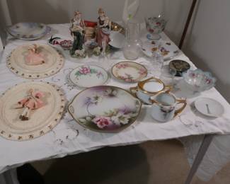 decor, painted china