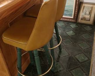 another view of bar stools