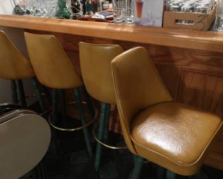6 bar height bar stools