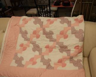 hand made quilt