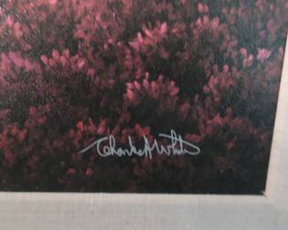signature on art