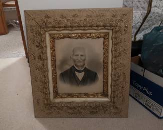 vintage picture of man