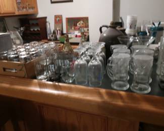 bar glassware