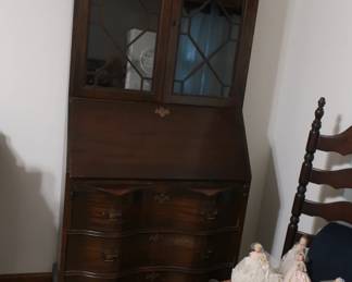 mahogany secretary