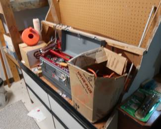 tool box with tools