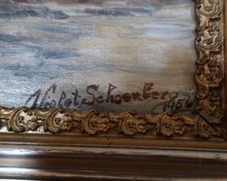 signature on art