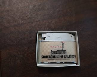 State bank of Wellston lighter
