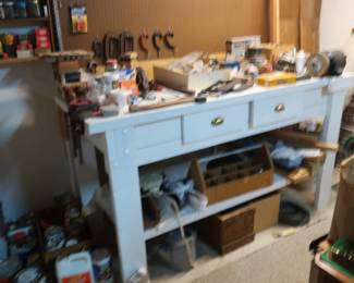 basement items and tools
