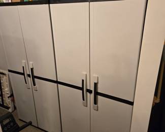 2 storage cabinets