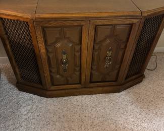 Console record player