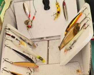 Vintage Fishing Lures and Doubles