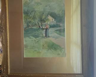 Park Scene in Frame