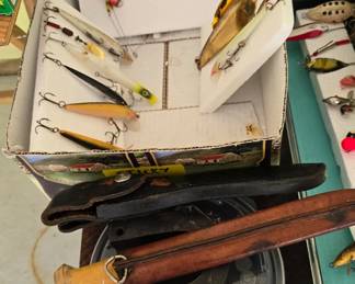 Fishing Lures, Vintage Knives