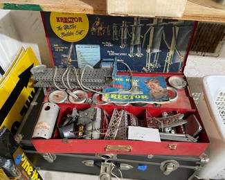 Vintage erector set