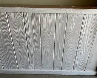 Old Vintage Bar Cabinet - 38"lx75"wx20"D with one shelf