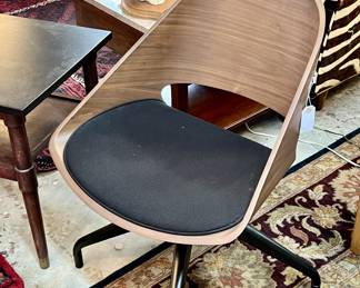 One of Pair of Arden Swivel Chairs