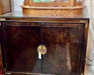 Asian Inspired Cabinet