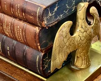 Vintage Book Rack with Ends