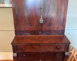 Antique empire secretary