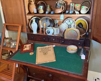 Pottery in the dining room