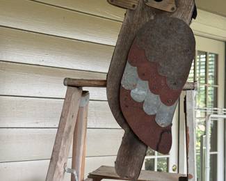 Wooden bird