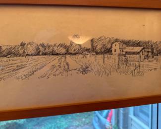 Vintage landscape