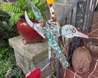 bird whirly gig