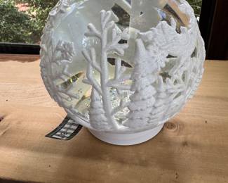 Large holiday globe