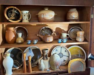 Lots of wonderful NC art pottery
